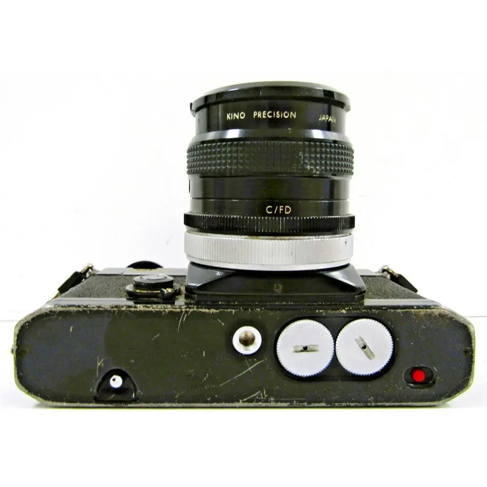 Canon EF 35mm Film Single-Lens Reflex SLR Camera with Kiron Precision 24mm Lens